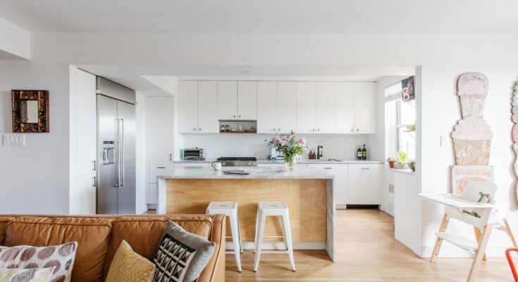7 kitchen and living room designs that improve sight lines 7 kitchen and living room designs that improve sight lines